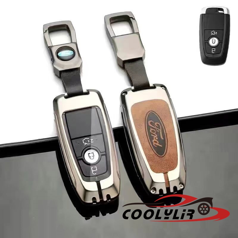 Bao Da Bảo Vệ Chìa Khóa Điều Khiển Từ Xa Cho Xe Hơi Ford Ranger Rapter / Wildtrak / XL Ốp