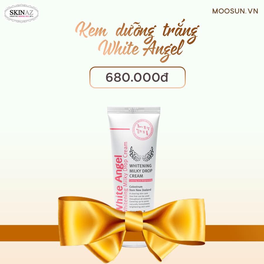 Kem Dưỡng Trắng Da White Angel Skinaz Hàn Quốc Cao Cấp