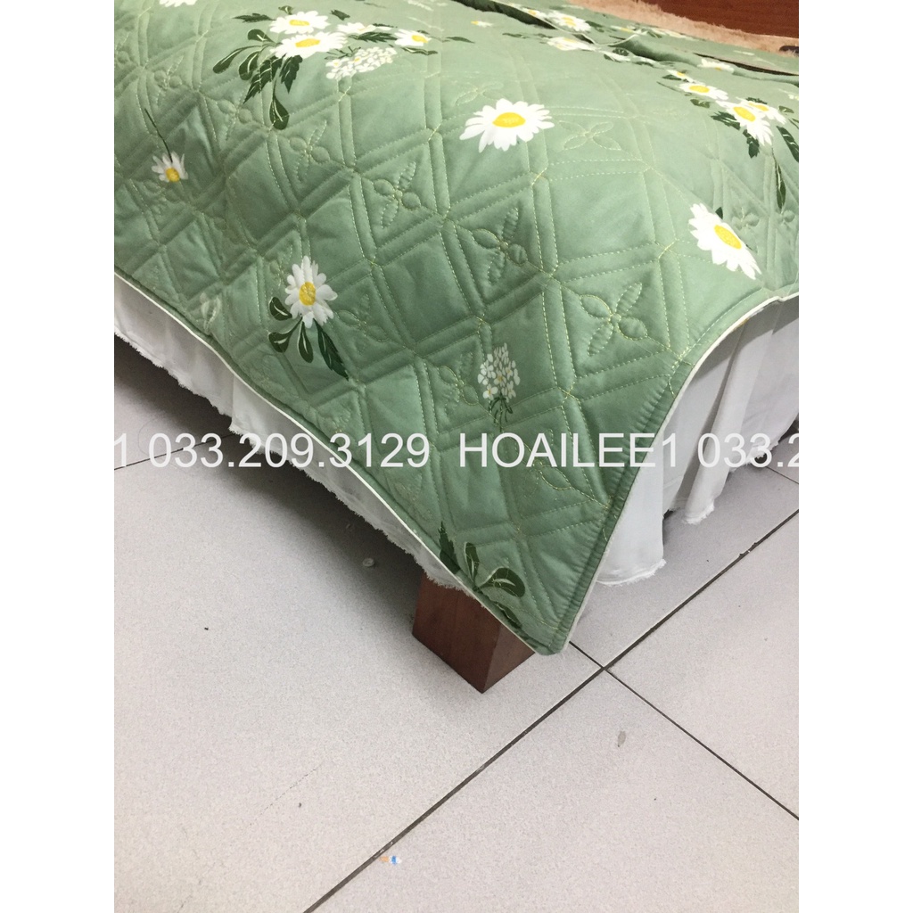 Vỏ chăn trần lớp bông trái tim trắng có khóa kéo lồng được ruột kích thước 1m9x2m1 chọn mẫu
