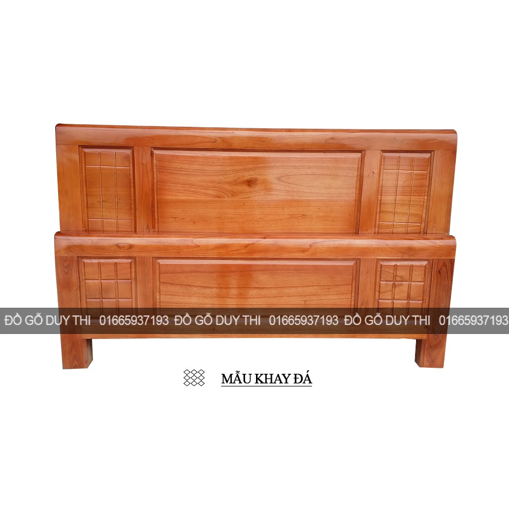 Giường ngủ xoan tây bắc 1m2 giá rẻ ở Hà Nội