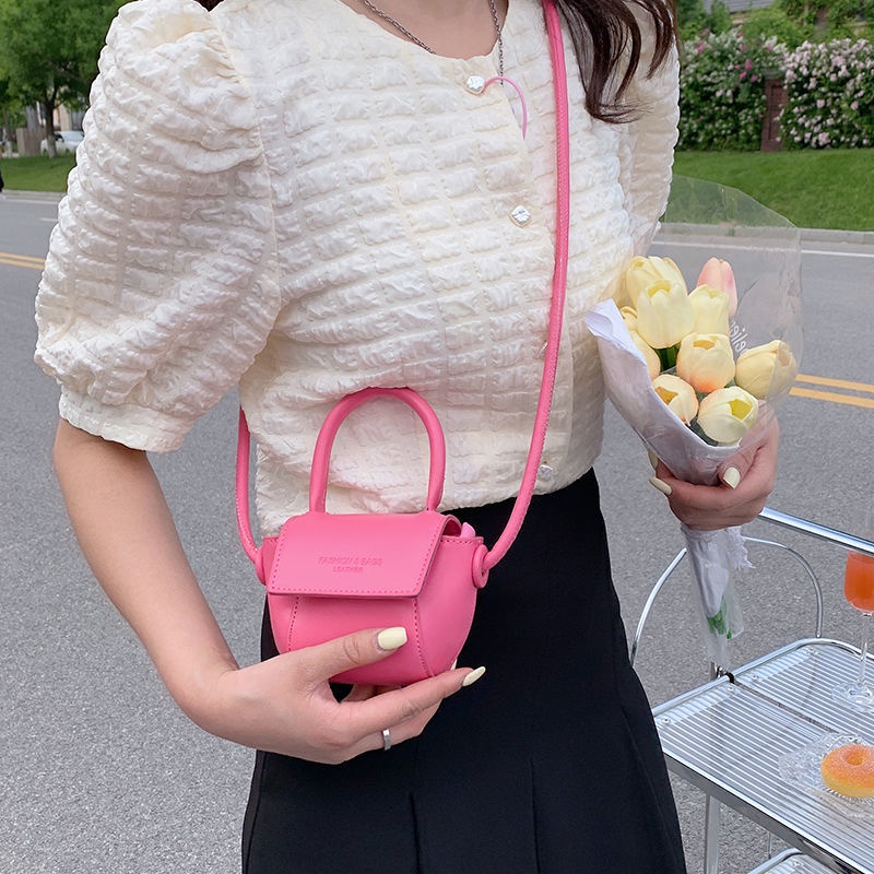 Túi Đeo Chéo Mini Hình Vuông Đơn Giản Thời Trang Mùa Hè Dành Cho Nữ