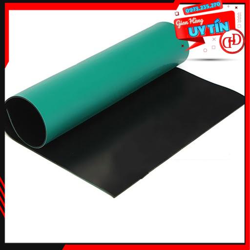 Thảm cao su chống tĩnh điện ESD trải bàn kỹ thuật kích thước 50X120Cm