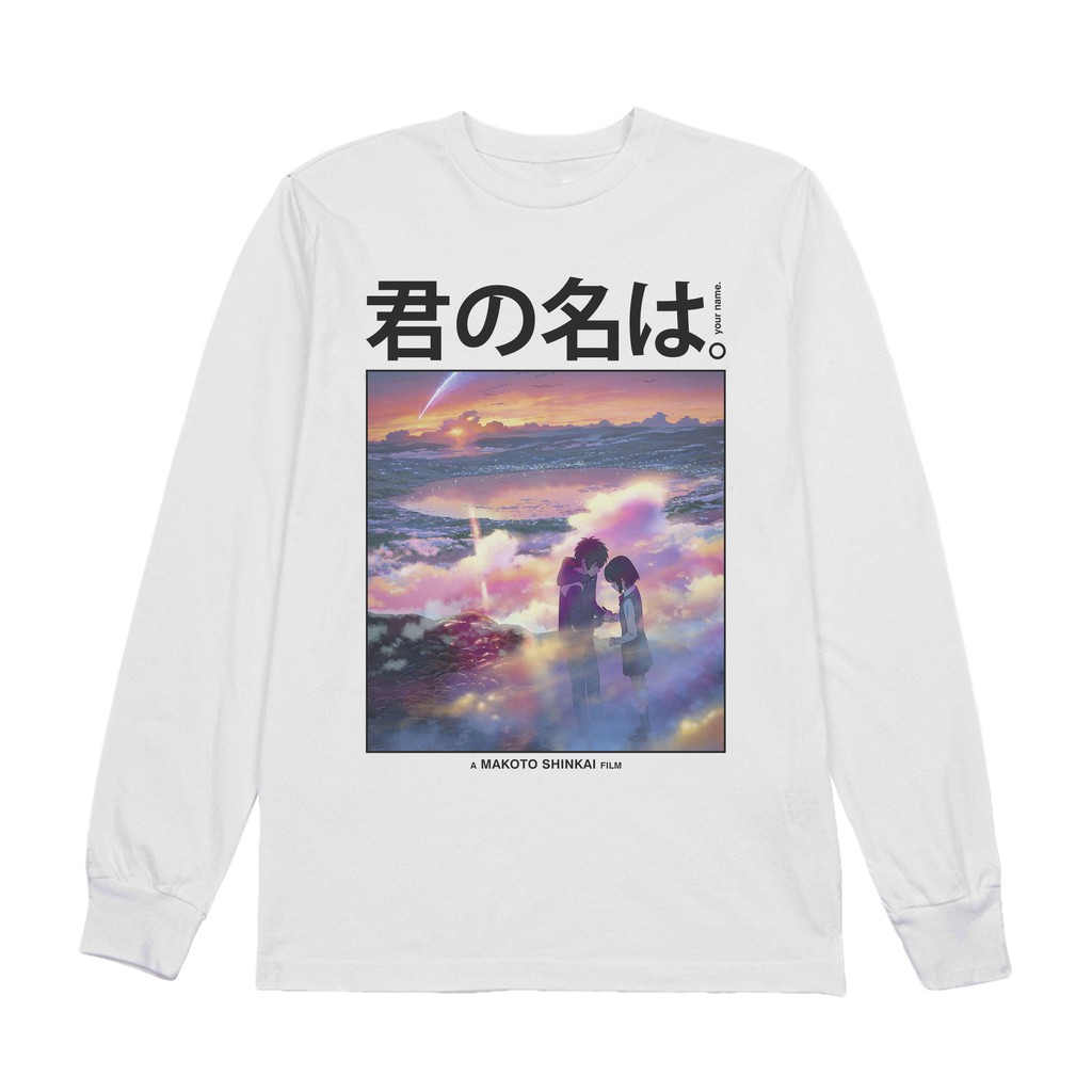 Áo Thun In Hình Nhân Vật Anime Your Name 01 Makoto Shinkai