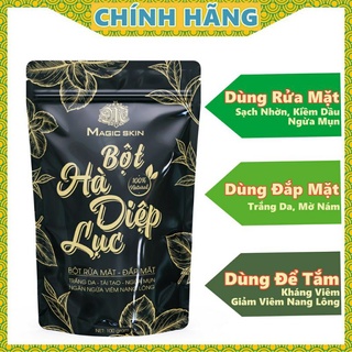 BỘT HÀ DIỆP LỤC ĐẮP MẶT MAGIC SKIN