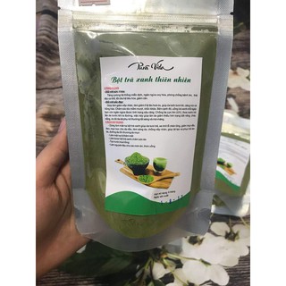 COMBO LÀM ĐẸP VỚI BỘT TRÀ XANH VÀ BỘT BƠ SÁP