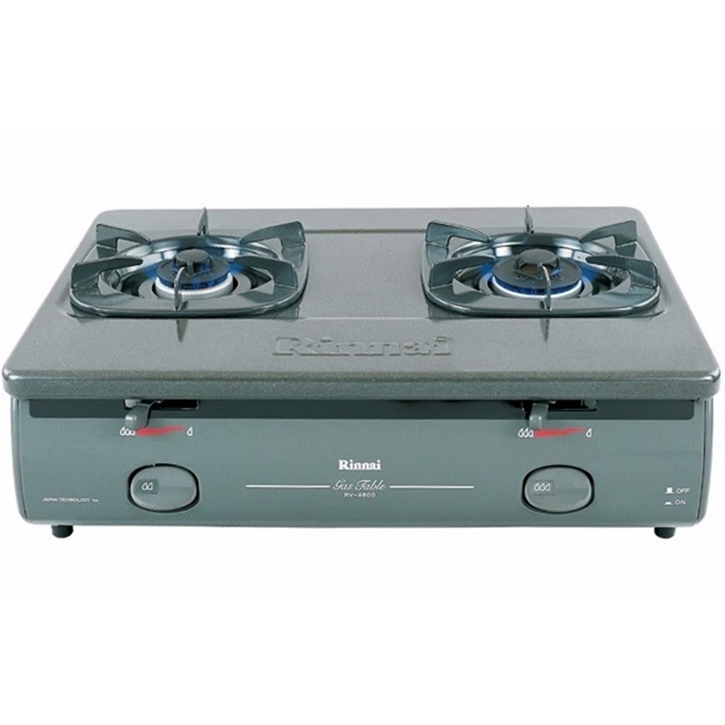 Bếp gas dương Rinnai RV-4680G - Kích thước 590x470x209mm, Dễ vệ sinh và An toàn