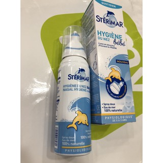 Chai rửa mũi Sterimar cho bé dùng hằng ngày 100ml