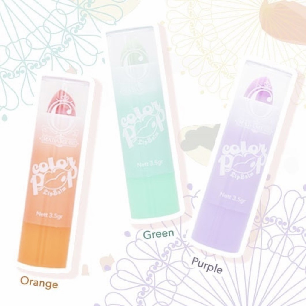 (Hàng Mới Về) Son Dưỡng Môi Chiết Xuất Trái Cây Màu Sắc Tươi Tắn Thương Hiệu Madame | BigBuy360 - bigbuy360.vn