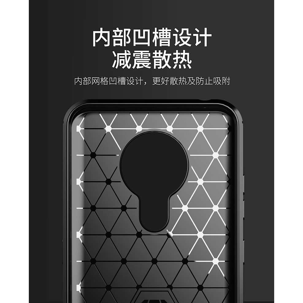 CASE Soft NOKIA 6 6.1 7 Plus 7.1 7.2 5.3 COVER carbon Carbon