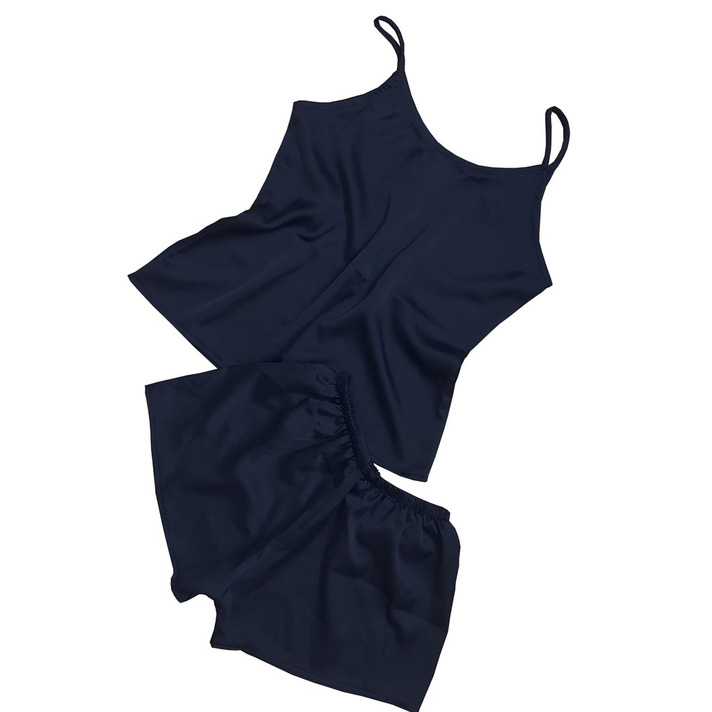 Bộ ngủ lụa, bộ ngủ sexy nữ, bộ ngủ hai dây mềm mịn thoáng mát | BigBuy360 - bigbuy360.vn