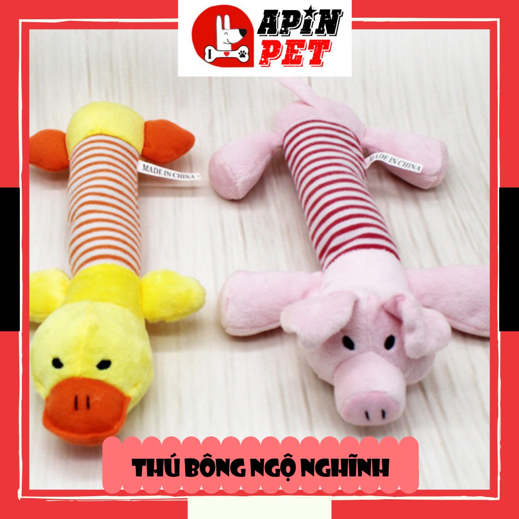 [Mã 44FMCGSALE1 giảm 10% đơn 250K] Đồ Chơi Cho Chó Mèo Gặm Hình Thú Ngộ Nghĩnh-Shop Apin Pet