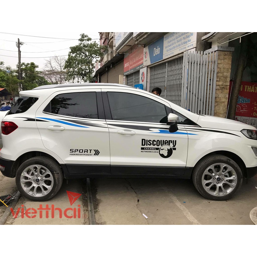Tem dán sườn xe ecosport