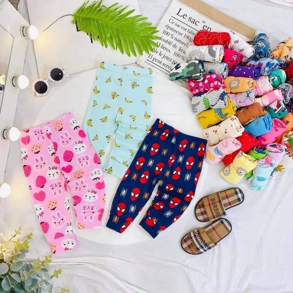 Quần dài cho bé trai và bé gái chất bozip K014