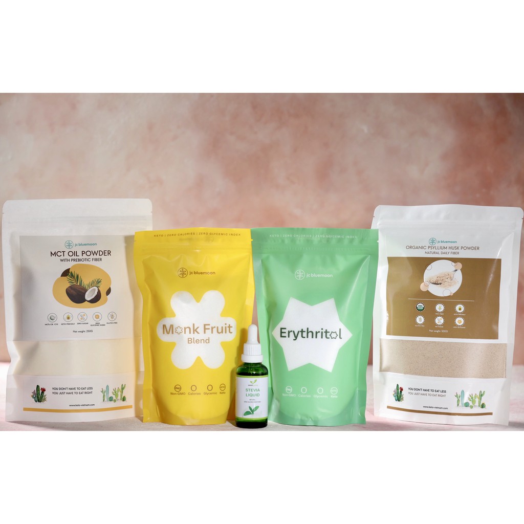 (Keto) Đường La Hán Quả ✅ JC BLUEMOON Monkfruit Classic Blend 500G | BigBuy360 - bigbuy360.vn