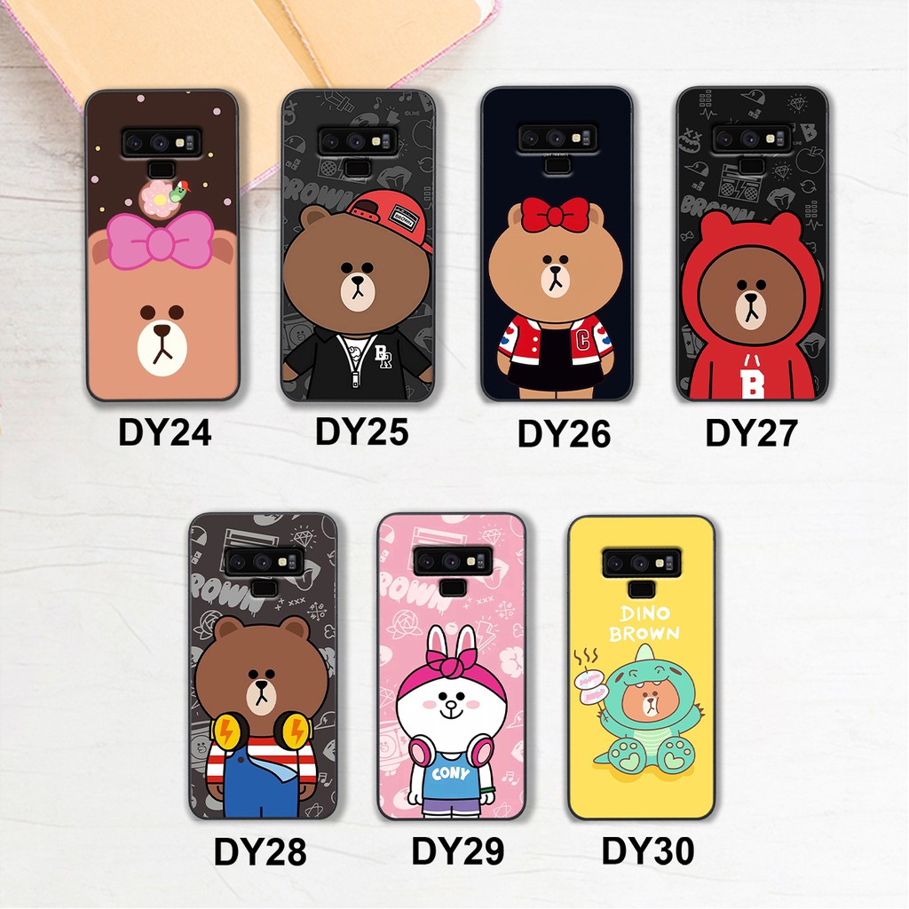 Ốp lưng điện thoại Samsung Galaxy NOTE 8 - NOTE 9 in hình gấu brown bear- Doremistorevn | BigBuy360 - bigbuy360.vn