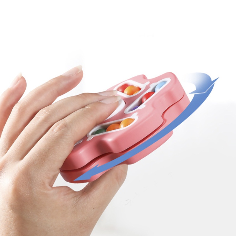 1 Đồ Chơi Xếp Hình Hạt Đậu Ma Thuật 3D Phát Triển Trí Não Cho Trẻ Toddl