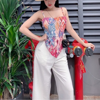 ÁO YẾM THỔ CẨM ĐỎ - AO0675