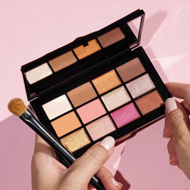 Bảng Phấn Mắt NARS 12 Màu Sắc Chống Thấm Nước Phiên Bản Giới Hạn1.4G X 12