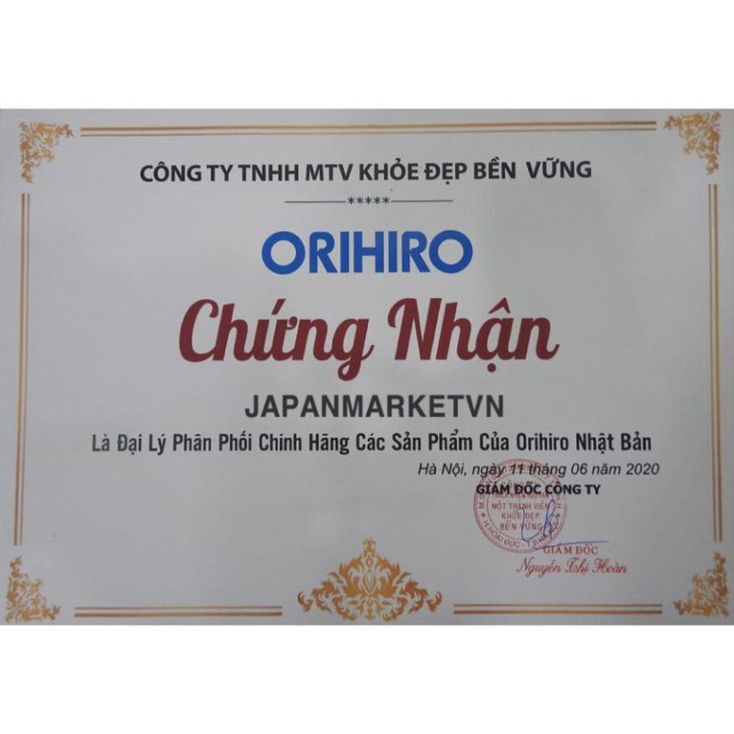 Viên Uống Sụn Vi Cá Mập Squalene Orihiro Nhật Bản 180/360/390 Viên