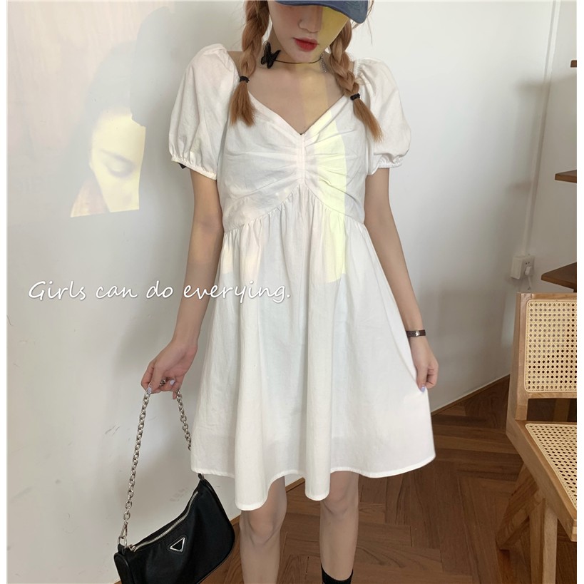 Đầm Ngắn Tay Thiết Kế Thanh Lịch Thời Trang Dành Cho Nữ | BigBuy360 - bigbuy360.vn
