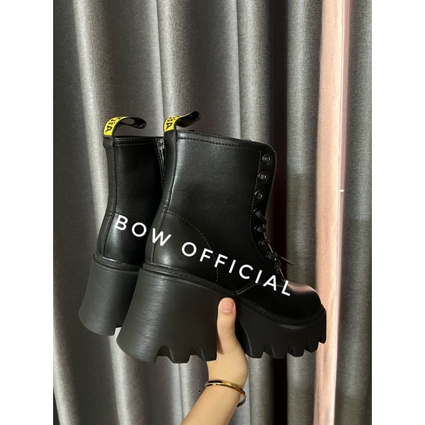 GIÀY BOOT ĐẾ RĂNG CƯA CAO 8cm ẢNH THẬT