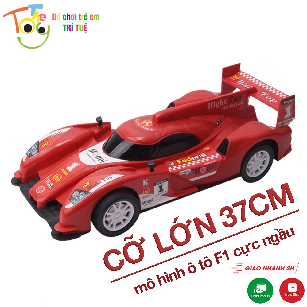 Mô hình xe ô tô cỡ lớn đồ chơi xe đua công thứ F1 chạy quán tính Đồ Chơi Trí Tuệ The Toy