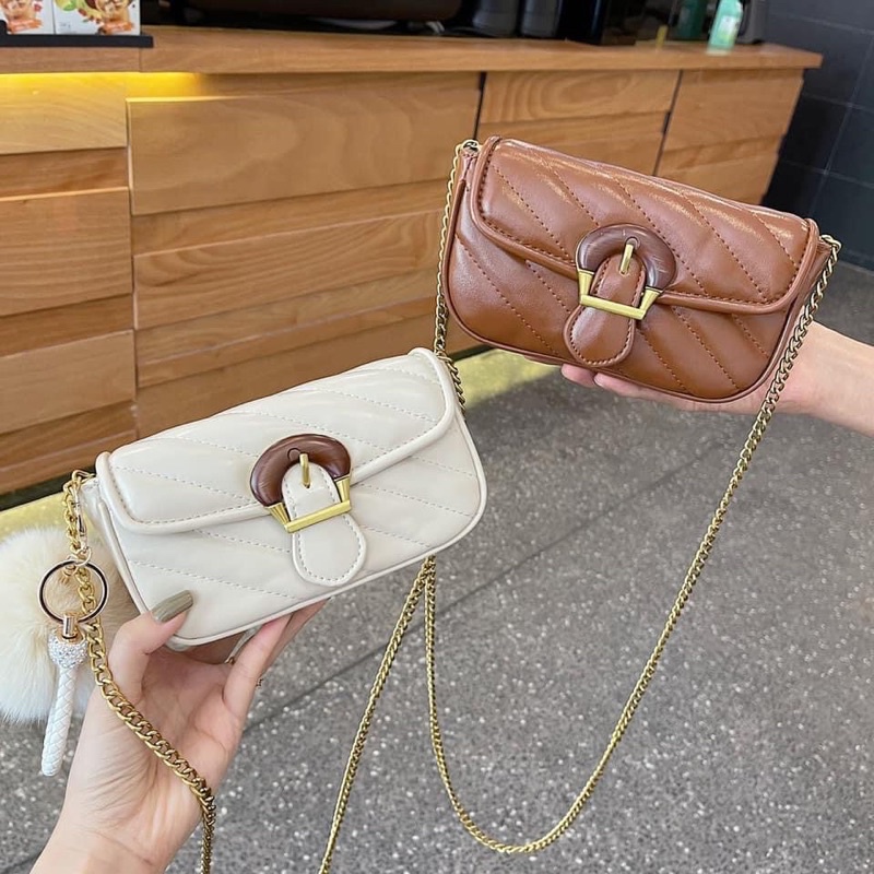 TÚI GUCCI KHOÁ ĐÁ