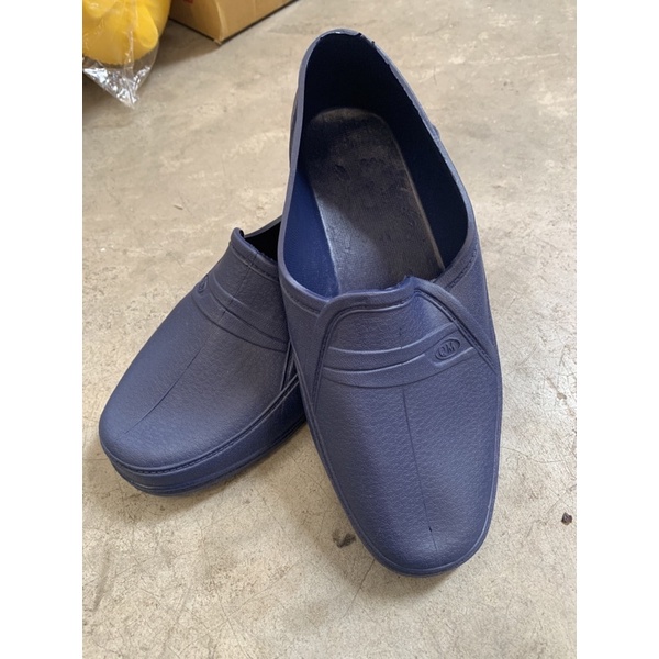 FreeShip Giầy cao su đen ,xanh lao động giả da