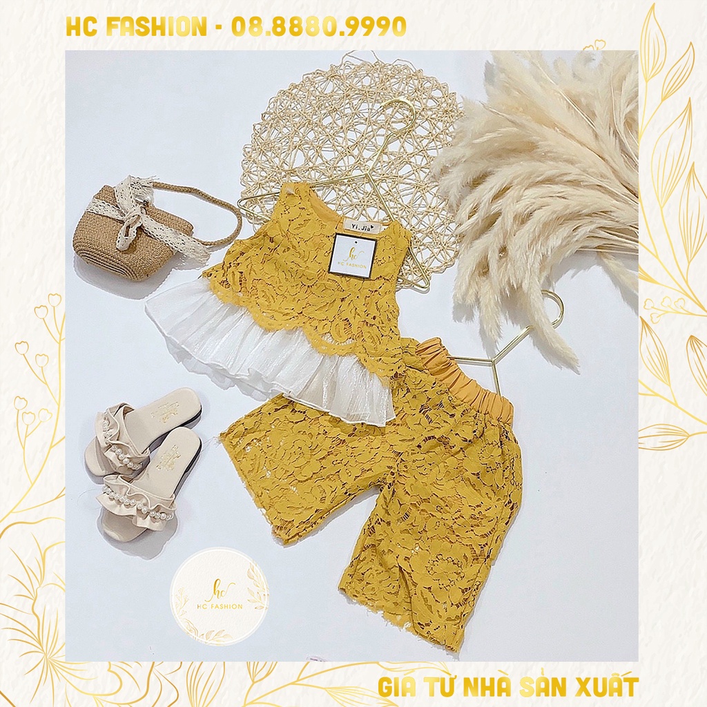 Quần áo bé gái ️FREESHIPSet đồ trẻ em THIẾT KẾHC KIDS-trẻ em hàng thiêt kế cao cấp