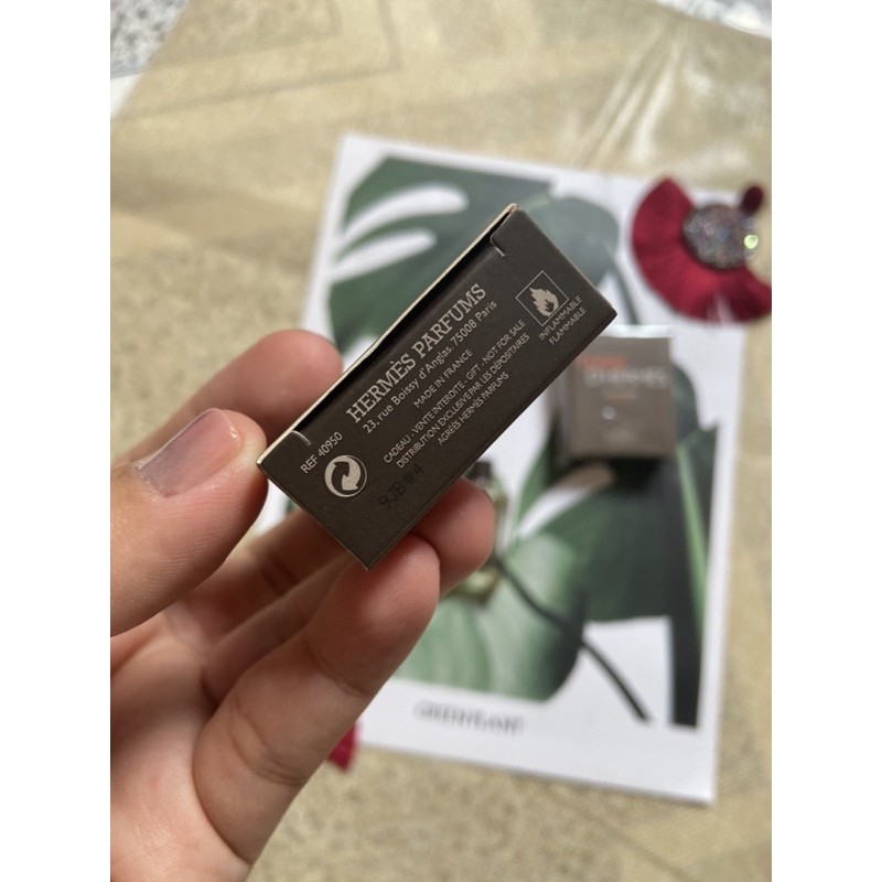 Nước hoa nam HM Terre D’Hermes Edp mini 5ML