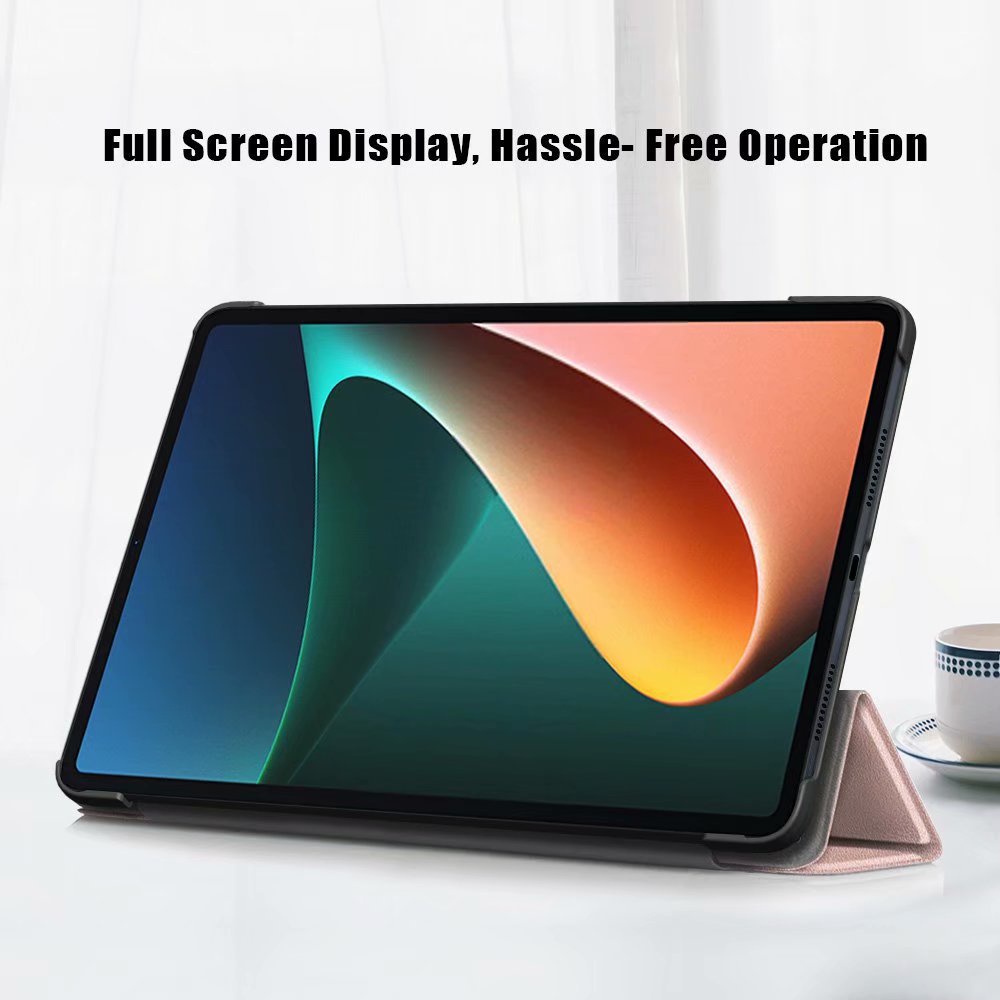 Bao Da Xiaomi Mi Pad 5 / Mi Pad 5 Pro 2021 11 Inch Hỗ Trợ Smart Cover Gấp 3 Cover Cho Máy Tính Bảng