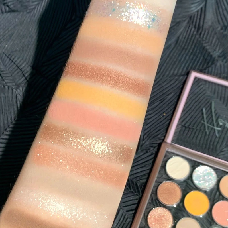 Bảng Phấn Mắt Beauty Glazed 16 Màu Lấp Lánh Chống Thấm Nước
