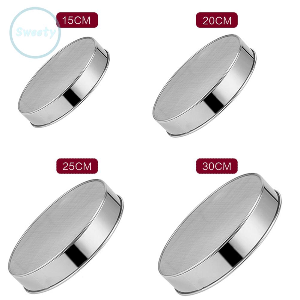 Rây Lọc Bằng Thép Không Gỉ Chất Lượng Cao Có 4 Kích Cỡ Tùy Chọn