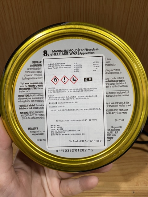 Wax 8,Sáp Tách Khuôn[Vật tư Composite]