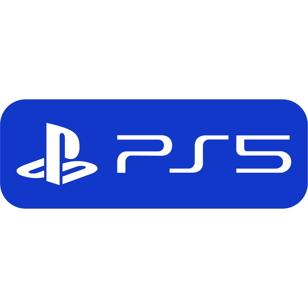 Hình dán STICKER logo PLAY STATION 5, PS4, PS5, hình dán Play Station 4 pvc chống nước