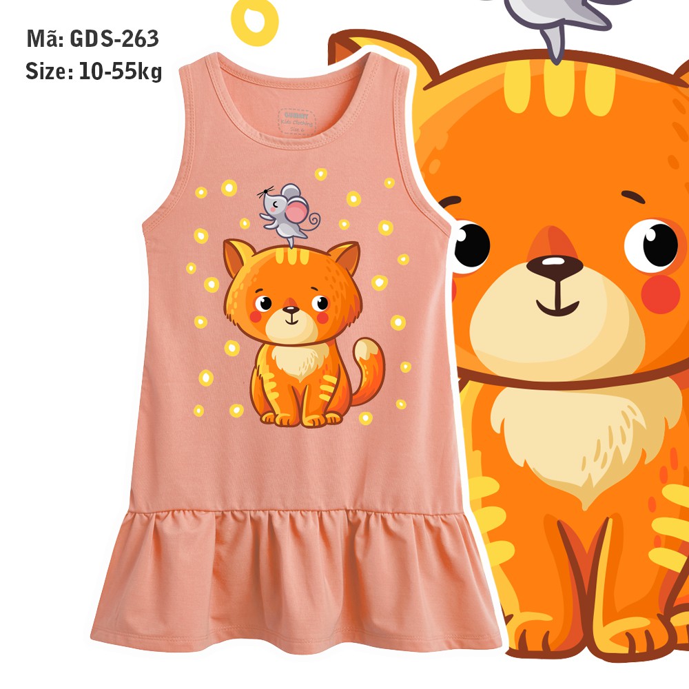 Đầm bé gái Pony 10-55kg i