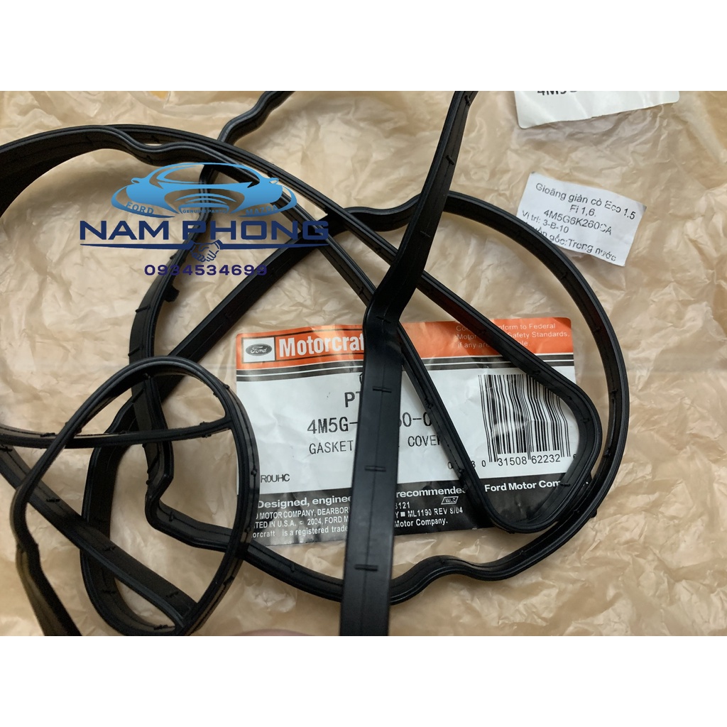 Gioăng giàn cò Focus Ecosport 1.5 Fiesta 1.6 4M5G6K260CA / 4M5G6K260CB / C60510230 / 4M5Z6584A