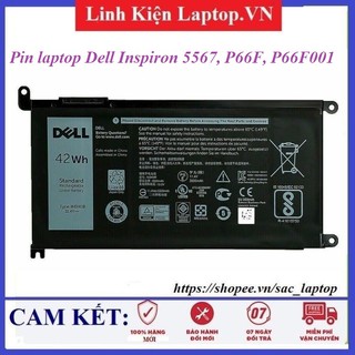 ⚡️[Pin zin]Pin laptop Dell Inspiron 5567, P66F, P66F001