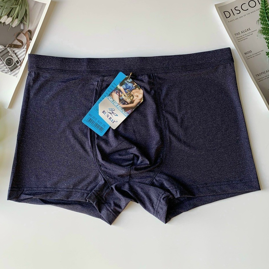 Quần sịp Đùi boxres nam Muối Tiêu cao cấp bigsize lớn 3xl 4xl 70kg 80kg 90kg 100kg 110kg cotton thun lạnh; bikini nam