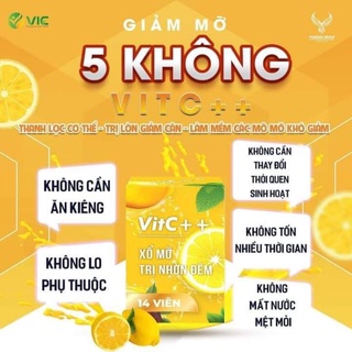 14 viên xổ mỡ Đêm VitC+++