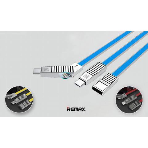 Cáp sạc REMAX RC-072th 3 in 1 Lightning&Micro&Type-C
