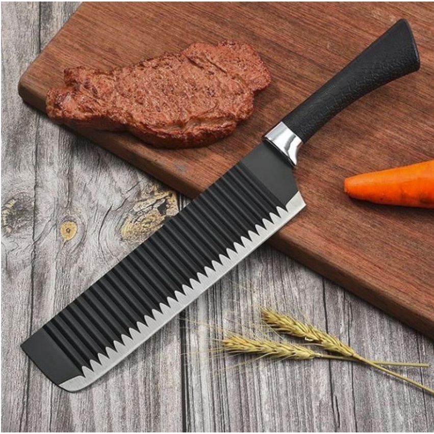 Dao thái đồ ăn siêu sắc - màu đen sang trọng