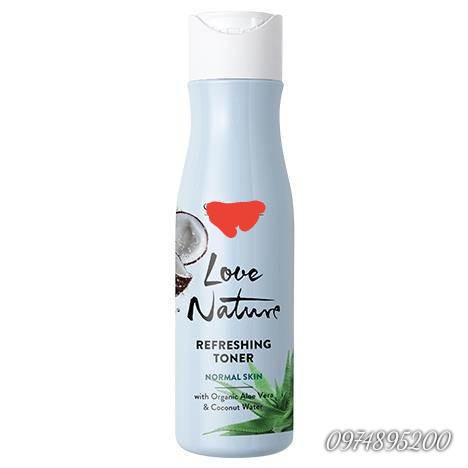 Nước hoa hồng toner nha đam cho da hỗn hợp, da thường