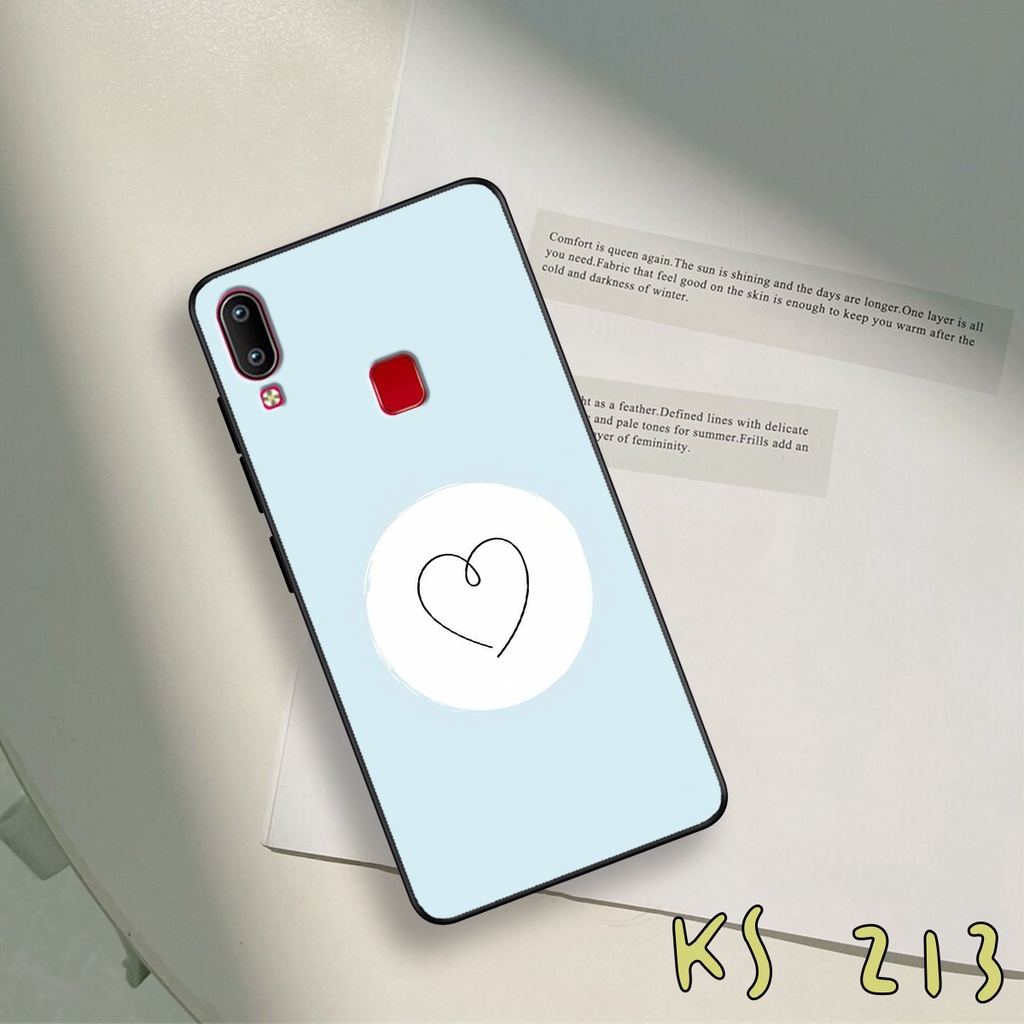 Ốp lưng Vivo Y91 - Vivo Y95 - Ốp in hình Trái tim  siêu dễ thương