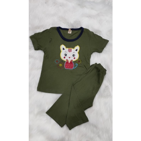 Bộ tay ngắn quần short thun cotton cho bé trai/ gái