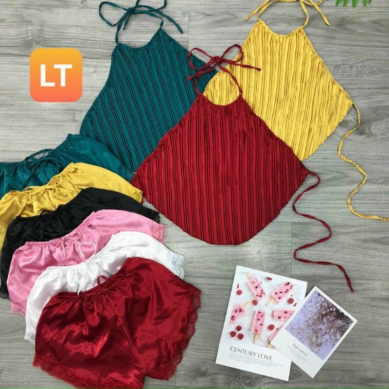 SET ĐỒ NGỦ SEXY QUYẾN RŨ DẠNG YẾM DƯỚI 58KI ĐẸP | BigBuy360 - bigbuy360.vn