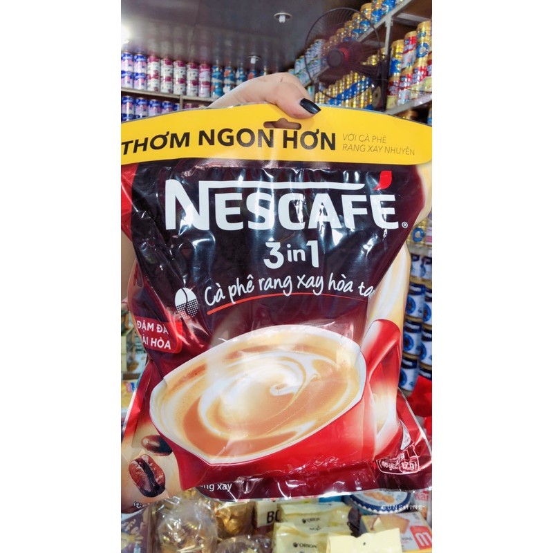 🔥NEST CAFE ĐEN ĐÁ-CAFE SỮA 3in1 ĐẬM ĐÀ(Đỏ)-ĐẬM ĐÀ HƠN (Xanh)