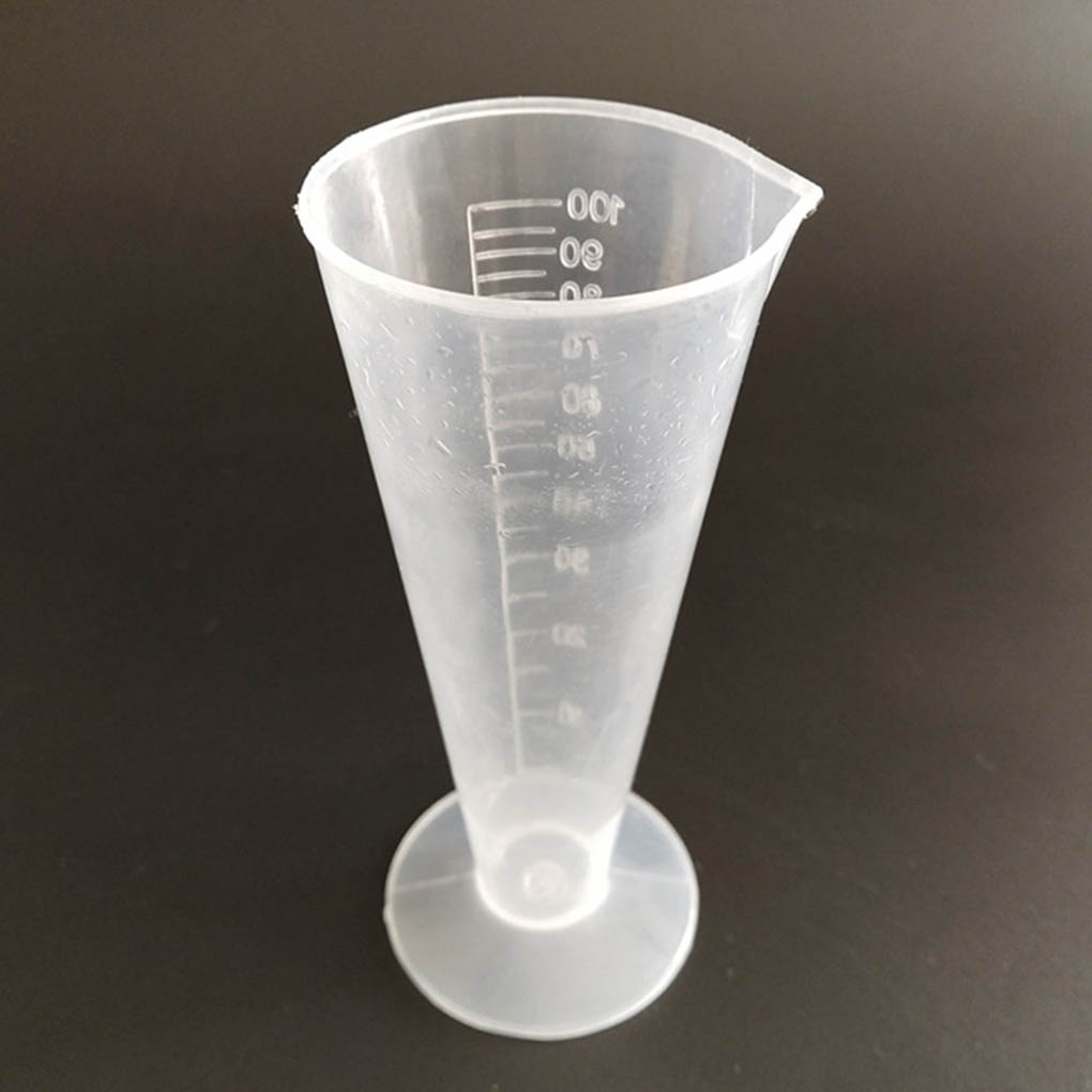 [CHOO] Measurement Cup with Graduations Kitchen Laboratory Beaker Flours Sugar Sauce Plastic Measuring Cup