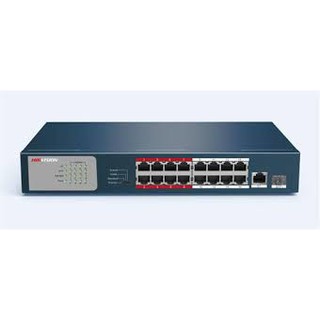 Bộ chia mạng 16 cổng10/100mbps poe switch hikvision ds-3e0318p-e/m