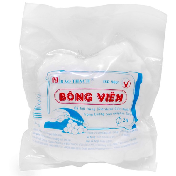 Bông viên đa năng bảo thạch-bông viên nhét tai cho mẹ sau sinh